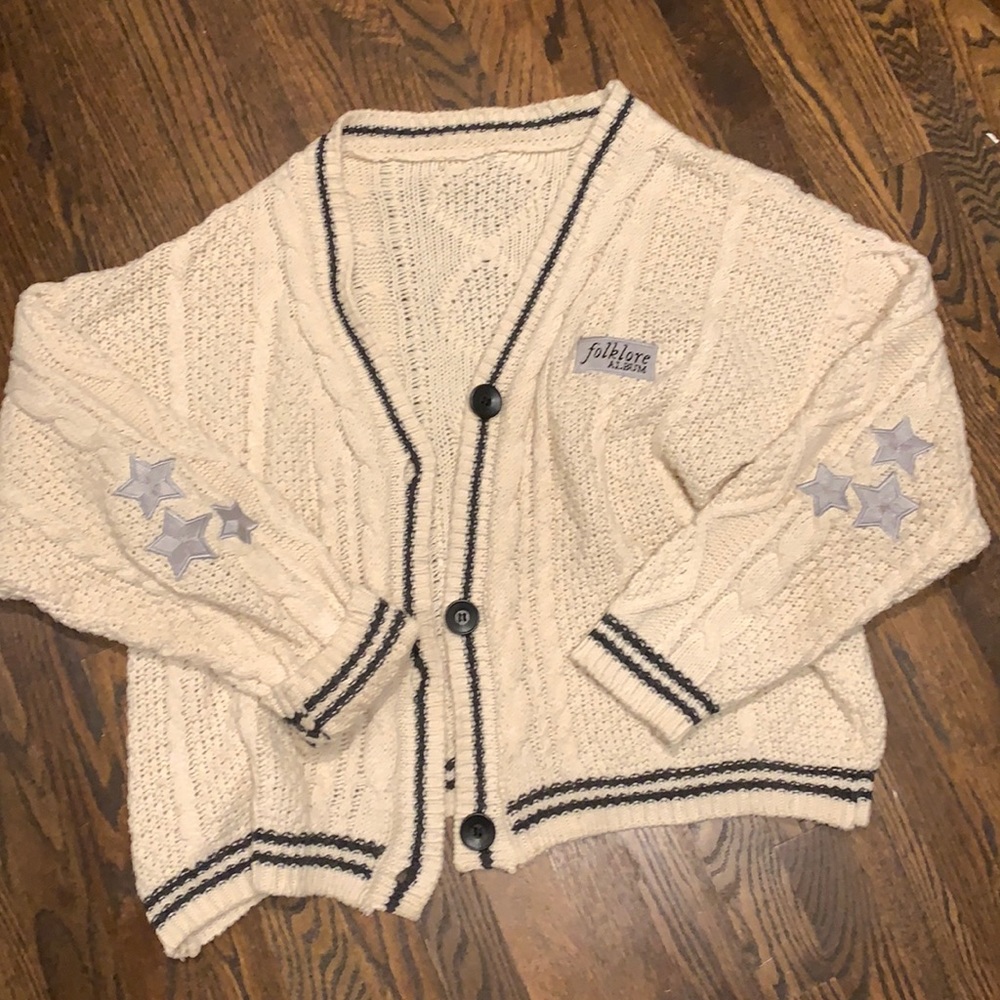 Taylor Swift folklore sweater cardigan